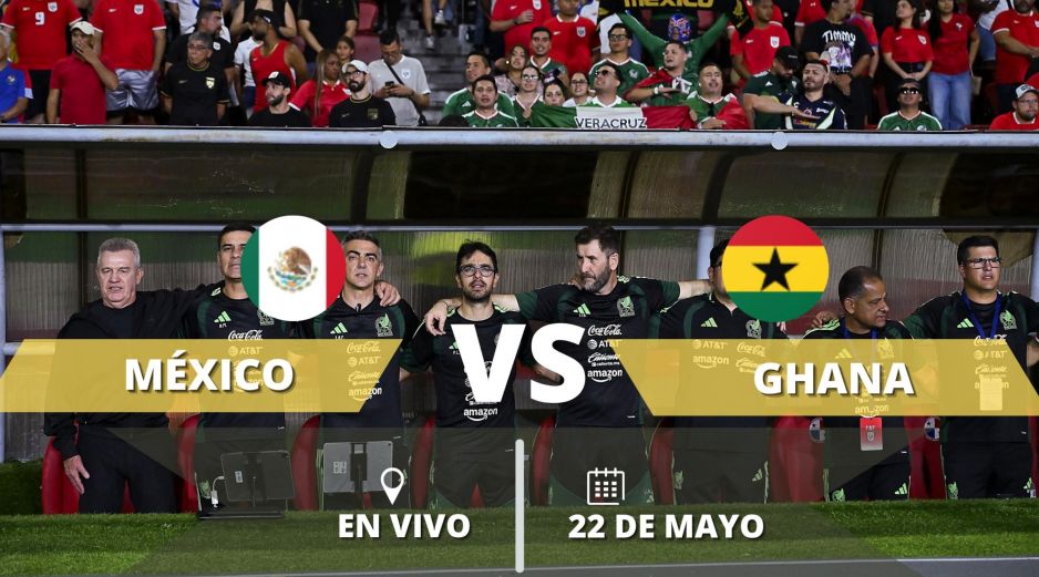 Javier Aguirre, director técnico de la Selección Mexicana, evaluará el estado físico y ritmo de juego de sus seleccionados en el duelo amistoso frente a Ghana. ESPECIAL / IMAGO7 y CANVA