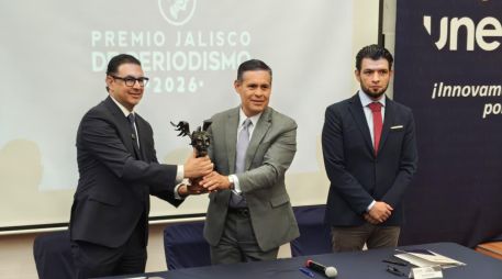El rector indicó que buscarán darle voz al papel que representa el periodismo para la sociedad, sobre todo, el periodismo objetivo. EL INFORMADOR/ M. Hernández