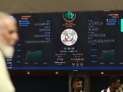 El Dow Jones resultó especialmente beneficiado hoy y marcó un nuevo récord al situarse en 50 mil 285 puntos. EFE/R. Khan