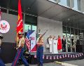 La celebración hizo énfasis en la importancia de las relaciones bilaterales entre México y Estados Unidos, como vecinos y socios. EL INFORMADOR / R. Bobadilla