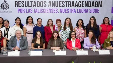 La Agenda 8M contempla 19 iniciativas que reforman más de 15 leyes estatales. CORTESÍA.