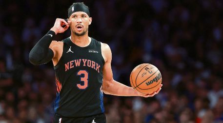 Josh Hart. El escolta firmó 26 puntos, cuatro rebotes y siete asistencias, con diez de 21 en tiros de campo y cinco triples. AFP/S. Stier
