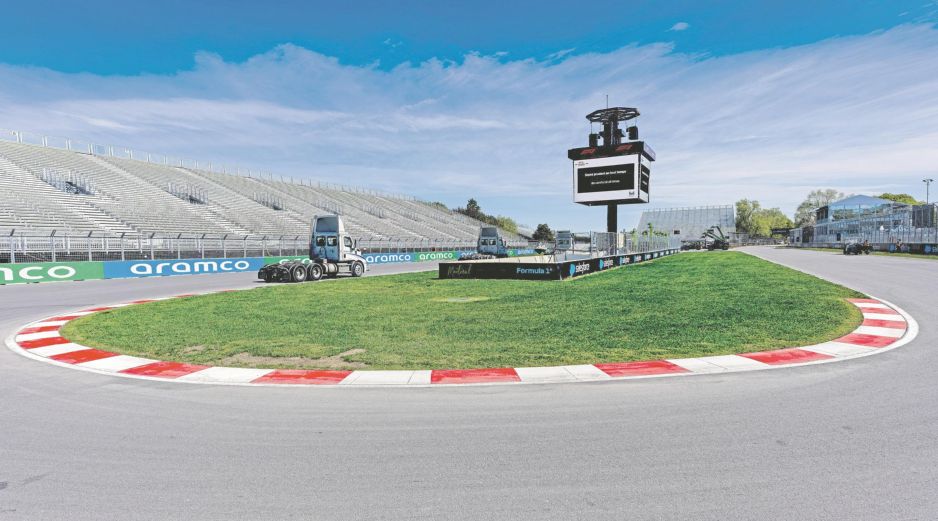 Circuito Gilles Villeneuve. El trazado en Montreal está cargado de grandes momentos recabados a lo largo de los años en los que ha sido la sede del Gran Premio de Canadá. AFP