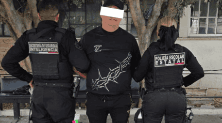 Reportes ciudadanos alertaron a los elementos de la Policía Escolar Estatal sobre esta persona que operaba en diversos puntos de la colonia. ESPECIAL