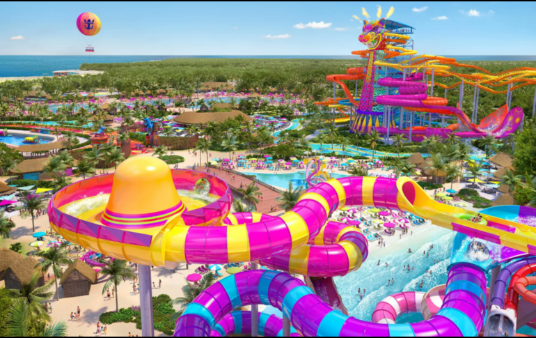 El proyecto principal, llamado “Perfect Day”, contemplaba la construcción de un enorme parque acuático sobre más de 82 hectáreas. ESPECIAL/ Royal Caribbean Group