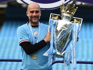 Pese a que tenía un año más de contrato, Pep Guardiola ha decidido poner punto y final a su carrera a final de esta temporada con el Manchester City. EFE / ARCHIVO