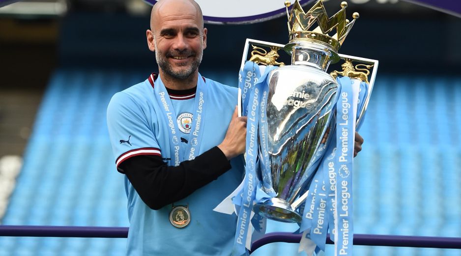 Pese a que tenía un año más de contrato, Pep Guardiola ha decidido poner punto y final a su carrera a final de esta temporada con el Manchester City. EFE / ARCHIVO