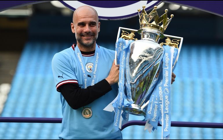 Pese a que tenía un año más de contrato, Pep Guardiola ha decidido poner punto y final a su carrera a final de esta temporada con el Manchester City. EFE / ARCHIVO