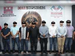 Autoridades informaron que las personas que aparecen en ese video son agentes del Ministerio Público y de la Policía estatal, quienes ya fueron detenidas por estos hechos. CORTESÍA/ Fiscalía General del Estado de Chiapas
