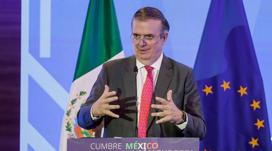 Este encuentro fue la primera cumbre bilateral en más de una década entre la Unión Europea y la nación mexicana. EFE/I. Esquivel