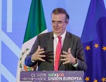 Este encuentro fue la primera cumbre bilateral en más de una década entre la Unión Europea y la nación mexicana. EFE/I. Esquivel