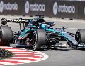 El británico registró la mejor vuelta de la SQ3 para superar a su compañero Kimi Antonelli. EFE / C. Herrera