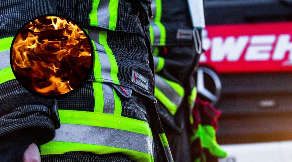El incendio duró varias horas activo y generó una intensa movilización de bomberos.