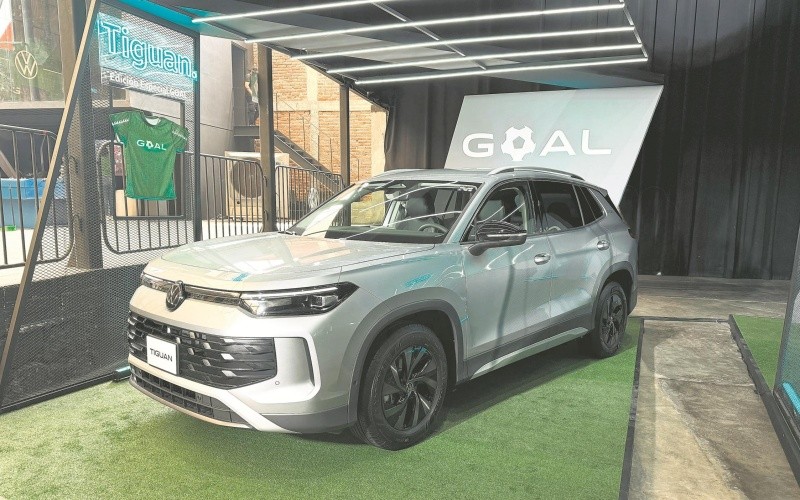Tiguan. El vehículo presume un diseño especial en sus rines. ESPECIAL