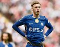 Cole Palmer. Después de brillar con Inglaterra en la Eurocopa 2024, el mediocampista quedó fuera tras una temporada irregular con el Chelsea. AFP