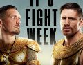 Usyk y Verhoeven pelean por ser el "Rey del Nilo". FACEBOOK/MatchroomBoxing