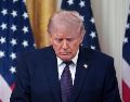 Donald Trump sostuvo reuniones con su equipo de seguridad para analizar el rumbo de las negociaciones entre Estados Unidos e Irán. EFE / Y. Gripas