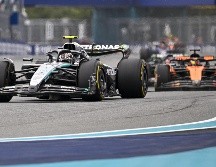 Russell abrió la jornada con el triunfo en la carrera sprint y posteriormente encabezó el 1-2 de la escudería Mercedes. AFP/ M. RODRIGUEZ CARRILLO.