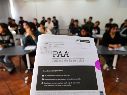 La jornada de exámenes en los centros universitarios transcurrió de manera ordenada y sin incidentes reportados por las autoridades universitarias. ESPECIAL/UDEG