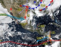 El SMN informó que continuará la onda de calor en al menos 13 estados, principalmente en regiones del occidente, sur y sureste de México. ESPECIAL/ SMN.