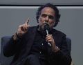 Alejandro González Iñárritu. El cineasta habló ante cientos de seguidores sobre su cine y la vida. SUN/G. Pano