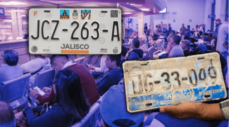 Quienes ignoren la fecha límite para el cambio de placas enfrentarán consecuencias financieras directas. ESPECIAL/Gobierno de Jalisco