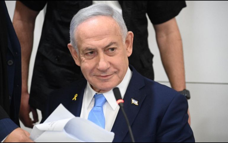 El primer ministro israelí compartió que sostuvo una llamada con Trump y destacó los acuerdos que éste lidera con Irán. EFE / ARCHIVO