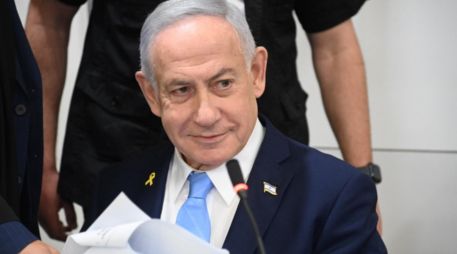 El primer ministro israelí compartió que sostuvo una llamada con Trump y destacó los acuerdos que éste lidera con Irán. EFE / ARCHIVO