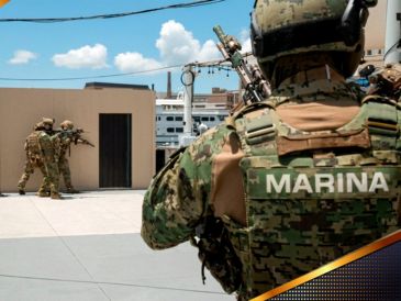 La dependencia refrendó su compromiso para desmantelar estructuras criminales, logrando con ello salvaguardar la seguridad y el bienestar de las familias sinaloenses. ESPECIAL/X/ @SEMAR_mx