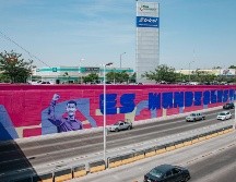 El mural, que fue pintado por un colectivo, fue inaugurado el pasado 16 de mayo. ESPECIAL/Gobierno de Guadalajara