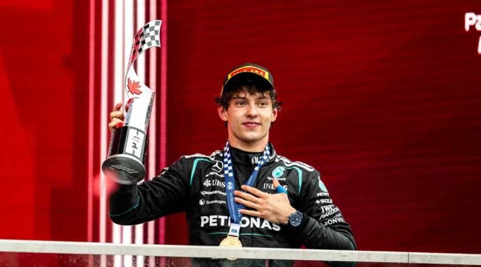 Con el triunfo en Montreal, Antonelli amplió su ventaja en el campeonato de pilotos con 131 puntos. AFP/ A. VIMERCATI.