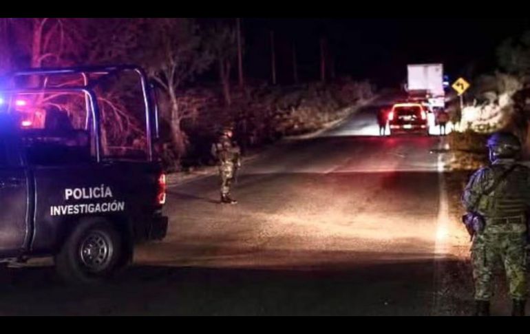 Por medio de un comunicado, se precisa los hechos ocurrieron la tarde de ayer, luego que el personal de investigación y militar habían concluido diversas diligencias ministeriales. ESPECIAL