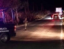 Por medio de un comunicado, se precisa los hechos ocurrieron la tarde de ayer, luego que el personal de investigación y militar habían concluido diversas diligencias ministeriales. ESPECIAL