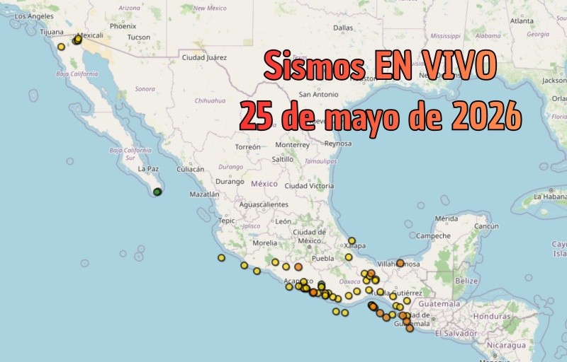 EN VIVO | Sismos en México | Lunes 25 de mayo ESPECIAL / SSN