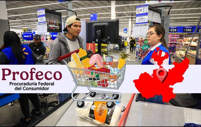 En este supermercado encuentras los precios más altos de todo el estado para adquirir la Canasta Básica; se encuentra en Guadalajara. EL INFORMADOR / ARCHIVO