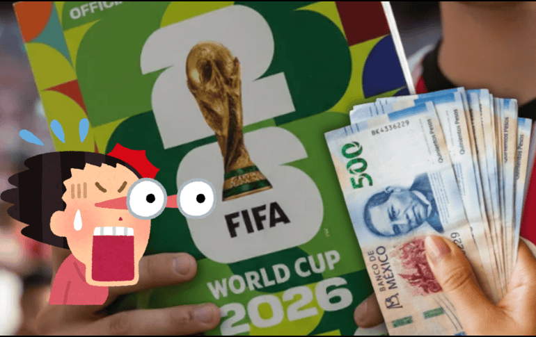 El álbum Panini del Mundial 2026 se convertirá en el más grande de la historia, con un total de 980 estampas. ESPECIAL / MERCADO LIBRE