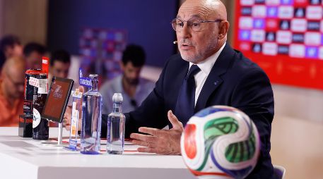 Dean Huijsen, Fran García y Gonzalo García entraron en la prelista de 55 futbolistas del seleccionador español, pero ninguno forma parte de la lista anunciada este lunes. EFE / J. Lizón
