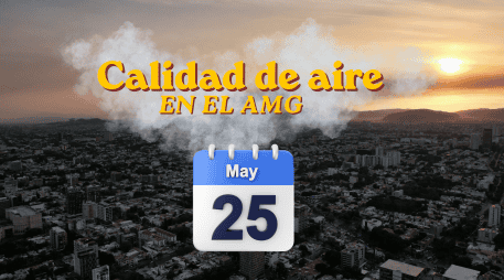 Este lunes 25 de mayo en el AMG se registra buena calidad del aire en Santa Margarita con 37 puntos IMECA. EL INFORMADOR / ARCHIVO