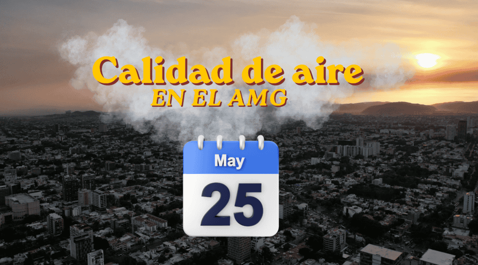 Este lunes 25 de mayo en el AMG se registra buena calidad del aire en Santa Margarita con 37 puntos IMECA. EL INFORMADOR / ARCHIVO