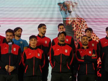 La Presidenta Claudia Sheinbaum destacó que el combinado de Irán pernoctaría en México y solo iría a Estados Unidos a jugar sus tres partidos previstos en la fase de grupos del Mundial 2026. AP / V. Salemi