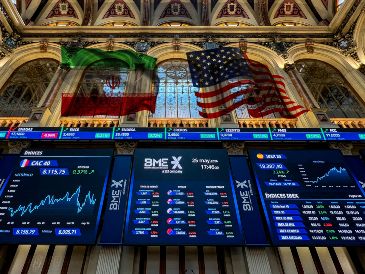 Así aparecen los principales valores de las bolsas europea y asiática tras el presunto avance en las negociaciones entre EU e Irán. EFE/ Altea Tejido