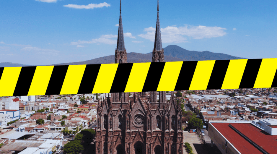 seis elementos de la Guardia Civil quedaron lesionados -tres de ellos de gravedad-, así como un joven, durante un ataque del Cártel Nueva Generación, en el municipio de Zamora. ESPECIAL / CANVA
