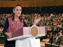 El asunto central será la revisión de una reforma constitucional enviada por la Presidenta para aplazar la segunda elección del Poder Judicial. EFE / J. Méndez / NTX / ARCHIVO