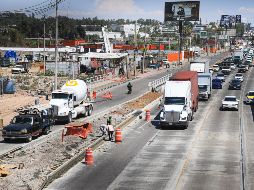 La ampliación vial y nuevas obras de movilidad en la zona aeroportuaria de Guadalajara buscan mejorar la conectividad rumbo al Mundial 2026. EL INFORMADOR/ J. ACOSTA.