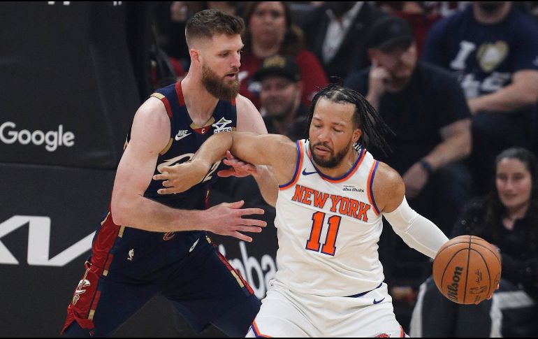 Los Knicks aplastaron a Cleveland y regresan a unas Finales de la NBA por primera vez desde 1999. EFE/ D. MAXWELL.