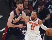 Los Knicks aplastaron a Cleveland y regresan a unas Finales de la NBA por primera vez desde 1999. EFE/ D. MAXWELL.