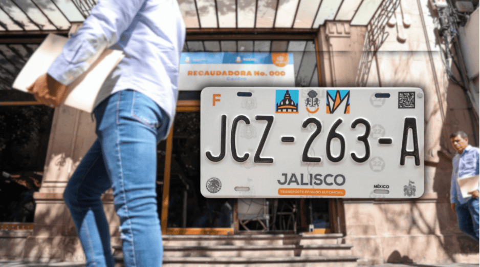 El cambio de placas gratuito aplica solo para las personas que pagaron su refrendo vehicular 2025 durante ese mismo año. EL INFORMADOR/ARCHIVO ESPECIAL