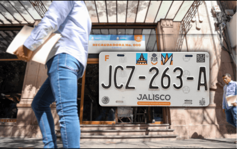 El cambio de placas gratuito aplica solo para las personas que pagaron su refrendo vehicular 2025 durante ese mismo año. EL INFORMADOR/ARCHIVO ESPECIAL