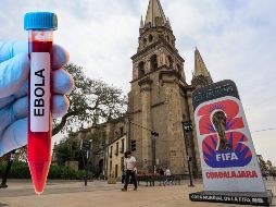 Autoridades de Salud informaron que México reforzará la vigilancia epidemiológica y los filtros sanitarios en aeropuertos internacionales, ante los casos de ébola en África. ESPECIAL / EL INFORMADOR y CANVA