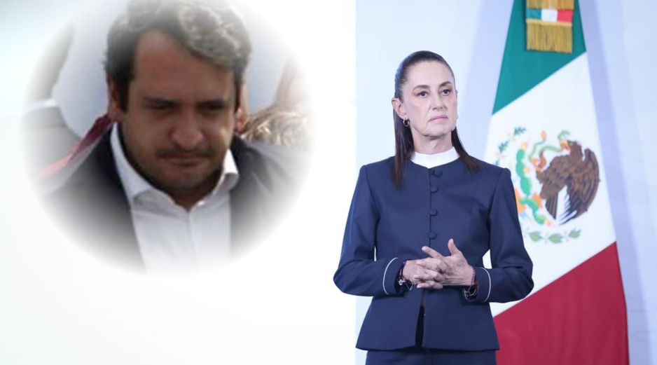 Claudia Sheinbaum reconoció el trabajo de Andy López Beltrán en Morena tras su renuncia a la Secretaría de Organización del partido. ESPECIAL, SUN / L. Camacho y SUN / ESPECIAL